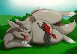 1boy 1girls 2019 alex.fetter anthro anthrofied ass belly big_belly blue_eyes breasts chubby claws fangs female feral fur furry jonah_(alex.fetter) larger_female licking linoone macro male mammal nintendo nude outside overweight overweight_female overweight_male plant pokémon_(species) pokemon pokemon_(species) pokemon_bw pokemon_rse shrub sideboob size_difference testicles thick_thighs tongue tongue_out video_games zoroark