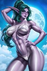 1girls ai_generated animated animated bikini blizzard_entertainment civitai curvy curvy_ass curvy_body curvy_female curvy_figure curvy_hips curvy_thighs female female female_focus female_only kirillai pink_body solo solo_female solo_focus tagme thick thick_ass thick_hips thick_legs thick_thighs tyrande_whisperwind world_of_warcraft wow
