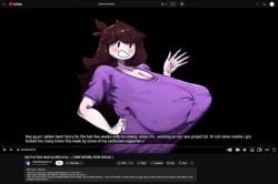 animated animation big_penis dark-skinned_male dark_skin honne_dell huge_cock huge_cock jaiden jaiden_animations jaidenanimations light-skinned_female light_skin long_penis no_sound purple_shirt tagme video white_body white_skin youtube youtuber