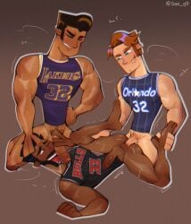 2d 3boys balls blush cock diego_(disventure_camp) diego_olivo disventure_camp disventure_camp:_carnival_of_chaos feet gangbang gay gay_sex logan_(disventure_camp) logan_bell male male_only muscles muscular muscular_male odd_nation_cartoons sae_q9 sportswear threesome yaoi zaid_(disventure_camp) zaid_hakim