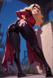 1girls ai_generated arzagod ass big_ass big_breasts breasts bubble_butt dat_ass female large_ass marvel marvel_rivals perfect_body scarlet_witch scarlet_witch_(marvel_rivals) seductive_look thick_ass thick_thighs uge_ass wanda_maximoff wide_hips