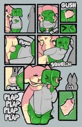 anal anal_sex audino blush degooed moan moaning onomatopoeia penetration pink_penis plap pokemon pokemon_(species) precum public thigh thigh_sex thighs