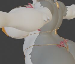 big_ass big_breasts bikini breasts bubble_butt cleavage female furry huge_ass huge_breasts notsafeforgek tagme thick_thighs wide_hips