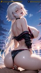 1girls 2025 4k ahe_gao ahe_gao ahegao_face ai ai_assisted ai_generated anime anime_style artist_name beach bikini breasts breasts_out cum cum_in_pussy cum_in_pussy cum_inside dreamyan_ai fate/grand_order fate_(series) female hi_res high_quality high_resolution highres jeanne_alter jeanne_alter_(swimsuit_berserker) jeanne_d'arc_(fate) jeanne_d'arc_alter_(fate) long_hair looking_at_viewer looking_back nipples open_mouth patreon reverse_cowgirl_position sex smile smiling swimsuit thick_ass thick_thighs thighs tongue tongue_out uncensored vagina vaginal_insertion vaginal_penetration vaginal_sex white_body white_hair white_skin yellow_eyes