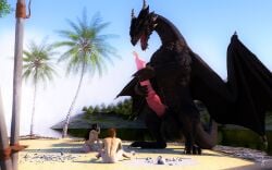 16:10 3d_(artwork) balls beach big_penis bone cock_vore digital_media_(artwork) dragon erection female feral feral_pred genitals group horn huge_cock human human_prey hyper hyper_genitalia hyper_penis male male_pred mammal monster monster_pred mythological_creature mythological_scalie mythology penile penis pwrof3d red_eyes reptile scales scalie sharp_teeth teeth vore widescreen wings