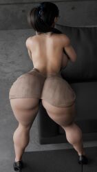 1girls 3d ai_assisted ai_generated animated asian asian_female ass ass_focus black_hair blender_(software) brown_hair eve_(stellar_blade) facing_away fat_ass female glasses huge_ass huge_thighs light-skinned_female light_skin long_hair no_sound patreon_username red_lj shorter_than_10_seconds stellar_blade sweater tagme thick_hips thick_thighs thighs video wide_hips