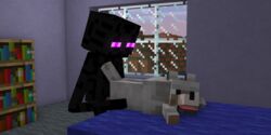 2019 2:1 3d 8k absurd_res anthro anthro_on_feral canid canine canis codedcells digital_media_(artwork) enderman feral hi_res humanoid humanoid_on_feral male male_on_feral male_penetrating mammal minecraft mojang pale_wolf_(minecraft) penetration penis video_games wolf wolf_(minecraft) zoophilia