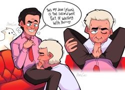 2025 2boys balls ben_horne big_penis blowjob blowjob_face blowjob_pov blue_eyes blush breath breath_cloud brown_hair cartoony cel_shading closed_eyes clothed clothed_sex collared_shirt couch fellatio fox frown frowning gay gay_blowjob gay_sex grabbing_legs half-closed_eyes hand_on_leg high-angle_view human itamigao kneeling leland_palmer light-skinned_male light_skin looking_at_another looking_at_partner looking_down looking_up male male/male male_only middle_aged_male motion_lines multiple_images old_men_yaoi pants pants_open penis penis_in_mouth pov pubic_hair raised_eyebrow self_upload short_hair signature sitting sitting_on_couch smile smiling sucking_penis suggestive_look sweat sweating taxidermy text text_bubble thick_eyebrows tie toony twin_peaks vein veiny veiny_penis white_background white_hair yaoi