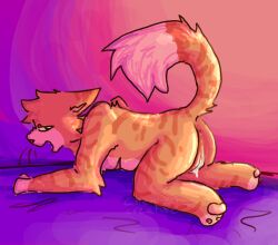 2024 andromorph anthro ass bodily_fluids chemicalcreature colored cum cum_drip cum_in_vagina cum_inside cuntboy digital_drawing_(artwork) digital_media_(artwork) domestic_cat dripping felid feline felis fur genital_fluids genitals intersex kneeling looking_back looking_pleasured mammal markings mastectomy_scar nude open_mouth orange_body orange_fur pawpads paws plantigrade presenting presenting_hindquarters presenting_vulva pussy raised_tail scar seductive shaded signature smile solo spread_legs spreading striped_body striped_fur striped_markings stripes tabby_cat tabby_fur tail trans_(lore) trans_man_(lore) vaginal_fluids vulva whiskers