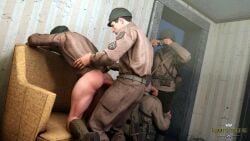 anal anal_sex anal_sex army blowjob foursome fucked_from_behind gay gay_male gay_sex group group_sex medal_of_honor_airborne military oral oral_sex orgy soldier soldiers tommys_eagle_hq uniform ww2