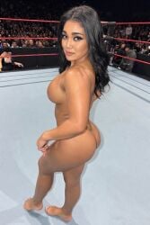 1girls ae aew ai_generated black_eyes brown_hair female hispanic_female igwp jaruwaan85 jwp long_hair looking_at_viewer nude petite pro-wrestling pro_wrestling realistic roxxanne_perez slim solo tagme women wrestler wwe wwe_diva