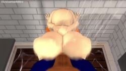 3d cream_the_rabbit delorean leviantan581re shortstack shower_sex sonic_the_hedgehog sonic_the_hedgehog_(series) sound tagme video