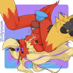 2025 absurd_res anal anal_masturbation anal_orgasm anal_sex anthro anus avian balls blaziken bodily_fluids breasts chastity_cage chastity_device cum cum_on_breasts cum_on_own_breasts cum_on_self cum_while_chaste dildo ejaculation futanari generation_3_pokemon genital_fluids genitals gynomorph hair hand_on_face hands-free hi_res intersex looking_pleasured masturbation nintendo nipples orgasm penetration penis perfectlynormal pokemon pokemon_(species) racha_(otterjunk) sex_toy solo stomach_bulge trans_(lore) trans_woman_(lore) upside-down
