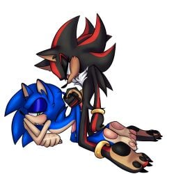 anal arched_back arching_back bedroom_eyes black_pawpads gay gay_sex holding_tail knot mnsterfxcker pawpads paws pink_pawpads shadow_the_hedgehog sonadow sonic_(series) sonic_the_hedgehog sonic_the_hedgehog_(series) yaoi