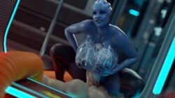 liara t'soni from mass effect by rigid3d