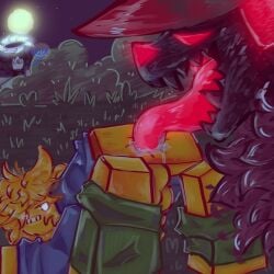 2d blocky_body color forsaken_(roblox) fur guest_666_(forsaken) happiicheesecake horns licking_ass nonbinary noob_(forsaken) roblox roblox_game robloxian tagme text two_time two_time_(forsaken)