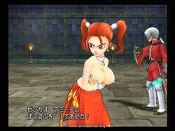 angelo_(dq8) artist_request clothing dragon_quest dragon_quest_viii jessica_albert large_breasts tagme translation_request