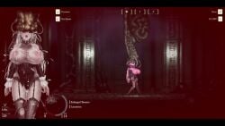 animated antennae_(anatomy) bad_end big_breasts bouncing_breasts brain_fuck breasts damsel_in_distress dark_fantasy defeated defeated_heroine distress ear_fuck female game_cg garter_belt garter_straps grabbing head_grab legwear lelia_(sinisistar) long_hair medieval moan moaning monster monster_on_female nipples nun nun_headdress nun_outfit pixel_animation pixel_art predicament rape restrained sinisistar sinisistar2 snail sound sprite struggling struggling_prey tagme tentacle_in_ear thighhighs torn_clothes torn_clothing uncensored uu video video_games voice_acted white_hair