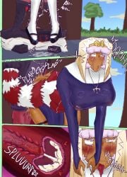 artist_upload blushing comic cookie_run cookie_run_kingdom cookie_run_ovenbreak creampie crying cum cum_inside detailed_background impregnation leafrake lifting lifting_person moaning nun nun_outfit pastry_cookie penetration plap precum red_velvet_cookie twitching twitter_link twitter_username