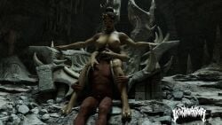 1boy 1boy1girl 1girls 3d 4_arms big_ass big_breasts big_thighs breasts brown-skinned_female brown_body brown_skin curvaceous curvy curvy_figure dark-skinned_female dark_skin female hips horns hourglass_figure huge_ass huge_breasts huge_thighs humanoid large_ass large_breasts large_thighs legs lxrdkvrama male male/female mature mature_female midway mortal_kombat multi_arm multi_limb netherrealm_studios outworld outworlder sheeva shokan slim_waist straight thick thick_hips thick_legs thick_thighs thighs voluptuous waist wide_hips