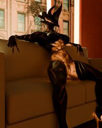1girl 3d 3d_(artwork) ember_(warframe) ember_heirloom_(warframe) female female_only pussy self_upload warframe warframe_(species)