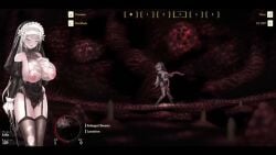 animated bad_end big_breasts birthing birthing_tentacles bouncing_breasts breast_sucking breasts damsel_in_distress dark_fantasy defeated defeated_heroine distress female forced_impregnation game_cg garter_belt garter_straps giving_birth grabbed_by_tentacles grabbing legwear lelia_(sinisistar) long_hair medieval moan moaning monster monster_on_female nipples nun nun_headdress nun_outfit parasite pixel_animation pixel_art predicament rape restrained sinisistar sinisistar2 sound sprite struggling struggling_prey suction tagme tentacle tentacle_monster thighhighs torn_clothes torn_clothing uncensored uu vaginal_penetration video video_games voice_acted white_hair