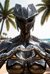 1girls ai_generated animated ass civitai curvy curvy_body curvy_female curvy_figure destroyer_armor female female_focus female_only kirillai marvel marvel_comics marvel_rivals metallic_body metallic_skin solo solo_female solo_focus tagme thor_(series) video