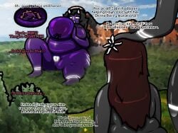 big_ass big_breasts blueberry_inflation breasts bubble_butt cleavage female huge_breasts hyper_breasts inflation macro nipples sinflative tagme thick_thighs wide_hips
