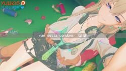 1boy 1boy1girl 1girls 3d animated caption female gyaru lynae_(wuthering_waves) netorare peace_sign phone recording snapchat tagme video wink wuthering_waves yuukis