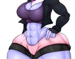 abby_(nicolaowo) absol big_breasts big_penis breasts cleavage furry futanari huge_breasts huge_cock hyper_penis nicolaowo penis pokemon pokemon_(species) tagme thick_thighs video wide_hips