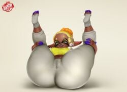 1girls 2d arms artist_logo artist_name artist_signature ass belly belly_button big_ass big_butt big_forehead big_hips big_thighs blu_rent bodily_fluids boobs bottom_heavy breasts bubble_ass bubble_butt butt camel_toe cameltoe color colored crop_top dark-skinned_female dark_body dark_skin digital_art digital_drawing_(artwork) digital_media digital_media_(artwork) ear_piercing ears eyebrows eyelashes eyes fangs fat_ass fat_butt feet feet_up female female_focus female_only fingers fluids frye_(splatoon) genital_fluids genitals hair hair_ornament hair_tie hands hands_on_legs hips huge_ass huge_butt huge_hips huge_thighs humanoid legs legs_apart legs_held_open legs_spread legs_up long_ears medium_boobs medium_breasts medium_tits no_panties no_underwear nose pants pierced_ear piercing piercings pointy_ears purple_fingers purple_skin purple_toes pussy pussy_lips shaded socks solo solo_female solo_focus splatoon splatoon_(series) splatoon_3 squid squid_girl squid_humanoid stomach teeth teeth_showing teeth_visible tentacle_hair thick thick_ass thick_butt thick_hips thick_legs thick_thighs thighs tits toeless_footwear toeless_socks toes topwear vagina vaginal_fluids vaginal_juices voluptuous voluptuous_body voluptuous_female wet_clothes wet_clothing wet_pussy wet_vagina white_background wide_ass wide_butt wide_hips wide_thighs yellow_eyes yellow_hair