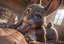 1boy1girl 1girls ai_generated anthro bbw big_ass big_breasts bonnie_hopps bunny bunny_girl chubby chubby_female deepthroat disney fat female female_focus furry furry_female huge_ass huge_breasts mature mature_female milf nude nude_female oddlywetslurpee oral oral_penetration oral_sex plump thick_thighs wide_hips zootopia zootopia_2 zootropolis