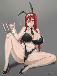 erza scarlet from fairy tail by handplug