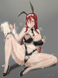 erza scarlet from fairy tail by handplug