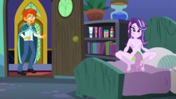 friendship_is_magic my_little_pony smooth_skin spike_(mlp) starlight_glimmer sunburst