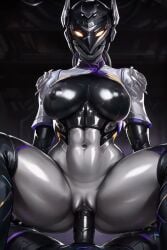 1girls abs ai_generated animated ass black_body breasts civitai curvy curvy_body curvy_female curvy_figure curvy_hips curvy_thighs dandon_fuga_style female female_focus female_only flower genitals glowing_eyes helmet kirillai light-skinned_female light_skin mask metal_body metallic_body orange_eyes pale-skinned_female pale_skin perfect_body perfect_legs pussy riot_games robot robot_girl rose silver_body solo solo_female solo_focus tagme toned toned_female vagina valorant video video_game_character video_games voluptuous voluptuous_female vyse_(valorant) yellow_eyes