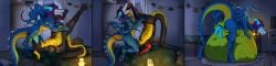 absurd_res aggr.mor anal anal_penetration anthro anus aquatic belly belly_expansion big_belly blowjob_face bulge corslayd_(character) deep_throat detailed_background dragon duo egg expansion face_fucking fish food fruit genitals halloween hi_res holidays hybrid hydra_(hydra322) irrumatio long_image looking_at_viewer lying male male/male multi_genitalia multi_penis mythological_creature mythological_scalie mythology on_front oral oral_penetration oral_vore penetration penile penis penis_in_mouth plant presenting presenting_anus pumpkin same_size_vore scalie sex shark slit_penis soft_vore stomach_bulge tentacle tentacle_in_ass tentacle_penetration tentacle_sex unknown_species vore wide_image