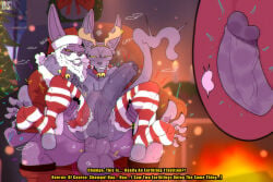 abdominal_bulge anal anal_penetration anthro anthro_on_anthro anthro_penetrated anthro_penetrating anthro_penetrating_anthro armpit_hair bacon_sama balls beerus bell bell_collar big_feet big_penis bodily_fluids body_hair bottomwear bottomwear_down champa chimney christmas christmas_clothing christmas_decorations christmas_headwear christmas_tree claws clothed clothing collar costume dialogue domestic_cat dragon_ball dragon_ball_super duo erection eyewear fake_antlers fake_beard fake_horns feet felid feline felis fireplace foreskin gay gay_male genitals glasses hairless hairless_cat hat headgear headwear hi_res holidays huge_penis internal jacket jingle_bell jingle_bell_armband jingle_bell_collar legwear lifting_partner long_penis looking_pleasured male male/male male_penetrated male_penetrating male_penetrating_male mammal moan motion_lines muscular muscular_male nipples open_clothing open_jacket open_topwear overweight overweight_male pants pants_down partially_clothed pattern_clothing pattern_legwear pattern_stockings penetration penile penile_penetration penis penis_in_ass pince-nez plant prostate santa_costume santa_hat scrotum_flap sex sphynx_(cat) stockings striped_clothing striped_legwear striped_stockings stripes sweat sweatdrop tail tail_motion text throbbing throbbing_balls throbbing_penis toe_claws toeless_legwear toeless_stockings topwear tree vein veiny_penis x-ray_view yaoi