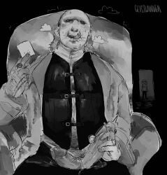 clothing hemipenes male_only resident_evil resident_evil_9:_requiem victor_gideon