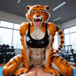 ai_generated anthro anthro_female anthroguy athletic_female cowgirl_position cum_in_pussy cum_inside cumshot_in_pussy curvy curvy_female dominant_female dreamworks drooling felid feline felis female female_focus female_on_top fucked_senseless fucked_silly fucking fur furry furry_female gym gym_clothes high_quality high_resolution highres hmofa horny horny_female human human_penetrating impregnated in_heat intercourse kung_fu_panda light-skinned_male looking_at_viewer master_tigress muscular muscular_anthro muscular_female nude_female riding riding_cock riding_penis seductive seductive_eyes seductive_look seductive_pose seductive_smile sex sexy sexy_body sexy_female sexy_pose sports_bra sweating tiger tigress_(kung_fu_panda) toned_female voluptuous voluptuous_body voluptuous_female wide_hips