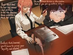 1futa 1girls big_penis blush chainsaw_man cheek_bulge clothed_female clothed_futa costume cum cum_dump cum_from_nose cum_in_mouth cum_in_stomach cum_in_throat cum_inside cum_out_nose cum_overflow cum_overflowing cumdump cumming cumming_in_mouth cumming_inside cumming_while_penetrating deepthroat deepthroat_no_hands dialogue excessive_cum fellatio female female_penetrated femsub formal formal_clothes formal_wear futa_on_female futa_pov futa_with_female futadom futanari gigabaka higashiyama_kobeni huge_cock indoors interview irrumatio job_application job_interview kneeling kneeling_blowjob kneeling_female kneeling_on_floor kneeling_on_ground kneeling_oral_position kneeling_position kobeni_higashiyama larger_female long_hair long_penis makima_(chainsaw_man) massive_penis mouth_full_of_cum multiple_views office office_lady open_mouth oral oral_penetration oral_sex oral_support penetration penis pov restrained sex smile sound_effects stealth_sex swallowing swallowing_cum swallowing_cum_while_deepthroat swallowing_penis_while_deepthroat table tearing_up tears tears_in_eyes teary_eyes throat_bulge tie under_the_table white_shirt working x-ray