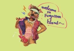 1boy 2026 animal_genitalia artist_request balls cum dreamworks erection forgotten_island furry furry_only gay male male_only penis raww_(forgotten_island) solo yaoi