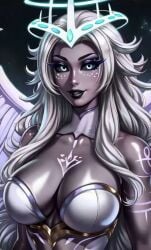 1girls ai_generated angel angel_wings animated ass civitai curvy curvy_body curvy_female curvy_figure curvy_hips curvy_thighs female female_focus female_only hazbin_hotel kirillai sera_(hazbin_hotel) solo solo_female solo_focus tagme video