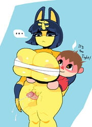 ... 1boy 1girls alternate_breast_size animal_crossing animal_crossing_boy ankha anthro anthro_on_human anthro_on_male bandage big_breasts big_penis bored bored_sex breasts cat_ears catgirl chubby coconuts_(artist) cum cumshot disinterested disinterested_sex egyptian emotionless emotionless_sex english_text expressionless felid feline felis female fur furry huge_ass huge_breasts human human_on_anthro interspecies larger_anthro larger_female male male/female male_human/female_anthro male_on_anthro nintendo penis pussy size_difference smaller_human smaller_male smile source_request text thick_thighs thigh_sex underboob villager_(animal_crossing) wide_hips yellow_fur