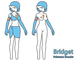 1girls alternate_color arcnod breasts female gardevoir humanoid navel nintendo nipples nude original_character pokémon_(species) pokemon pokemon_(species) pokemon_rse pussy shiny_pokemon solo text video_games watermark