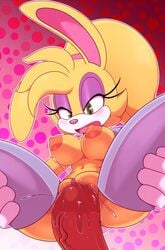 2020 anthro archie_comics bigdon1992 blush breasts bunnie_rabbot cybernetics cyborg digital_media_(artwork) female fur genitals green_eyes hi_res lagomorph leporid machine mammal nipples nude nyuroraxbigdon patreon penetration penis pussy rabbit sega sex sonic_(series) sonic_the_hedgehog_(archie) sonic_the_hedgehog_(comics) sonic_the_hedgehog_(series) vaginal_penetration