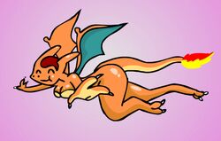 animated anthro charizard dragon furry nintendo pokemon pokemon_(species) she_charizard sujes tagme