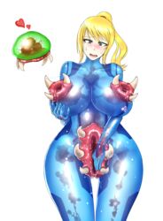 1girls 2016 alien alpha_channel alternate_species baby_(metroid) big_breasts blonde_hair blue_eyes blush clothing confusion costume floating glowing guts hair heart huge_breasts infected lipples metroid metroid_(creature) metroid_(species) nintendo nipple_mouth nipples open_pussy parasite ponytail pussy pussy_with_mouth reflection saliva samus_aran self_grope simple_background solo species_transformation sweat teeth thick_thighs transformation translucent translucent_body translucent_skin transparent_background vagina_dentata video_games what zero_suit ｼｹﾞﾉﾌﾞ