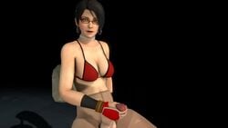 3d angrysuccubus_(artist) animated bikini bouncing_breasts cum cumshot dead_or_alive futa_only futanari glasses masturbation momiji_(ninja_gaiden) ninja_gaiden sfm source_filmmaker tagme tights video