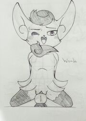 animal_genitalia balls blush breasts digital_media_(artwork) felid feline female female_penetrated fur hair mammal masturbation meowstic nintendo nude open_mouth penetration penis pokémon_(species) pokemon pussy smile solo vaginal_penetration vaginal_penetration video_games white_body white_fur wondo